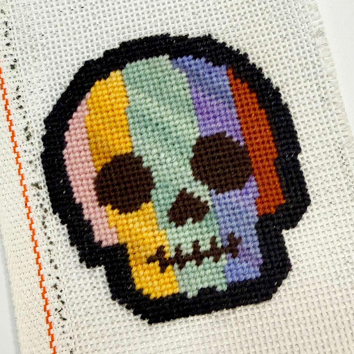 Colourful Skull