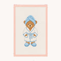 Blue Bathrobe Bear