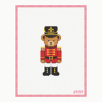 Nutcracker Bear needlepoint canvas
